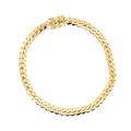 6mm 14k yellow Gold Miami Cuban Bracelet