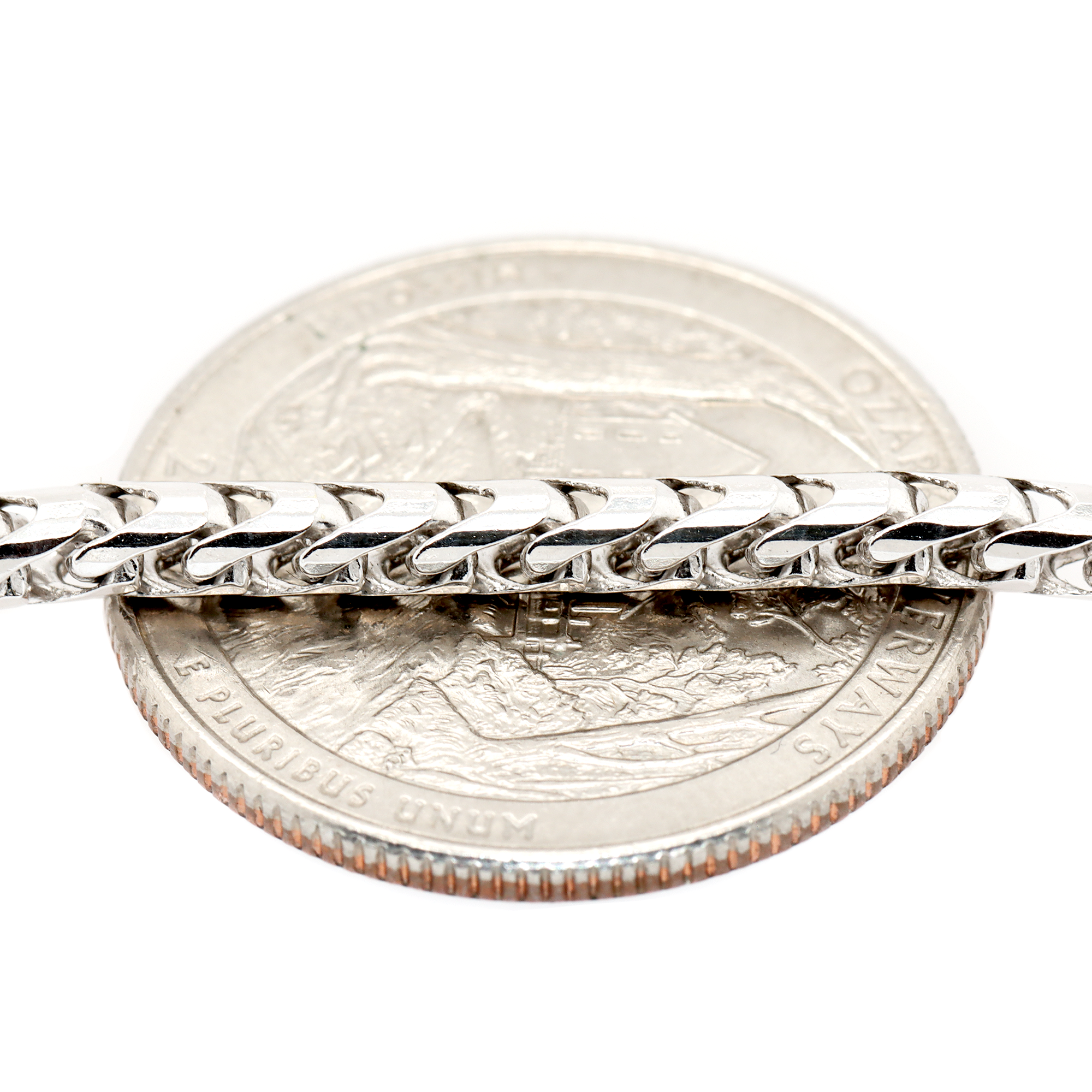 3mm 14k Gold Franco Chain