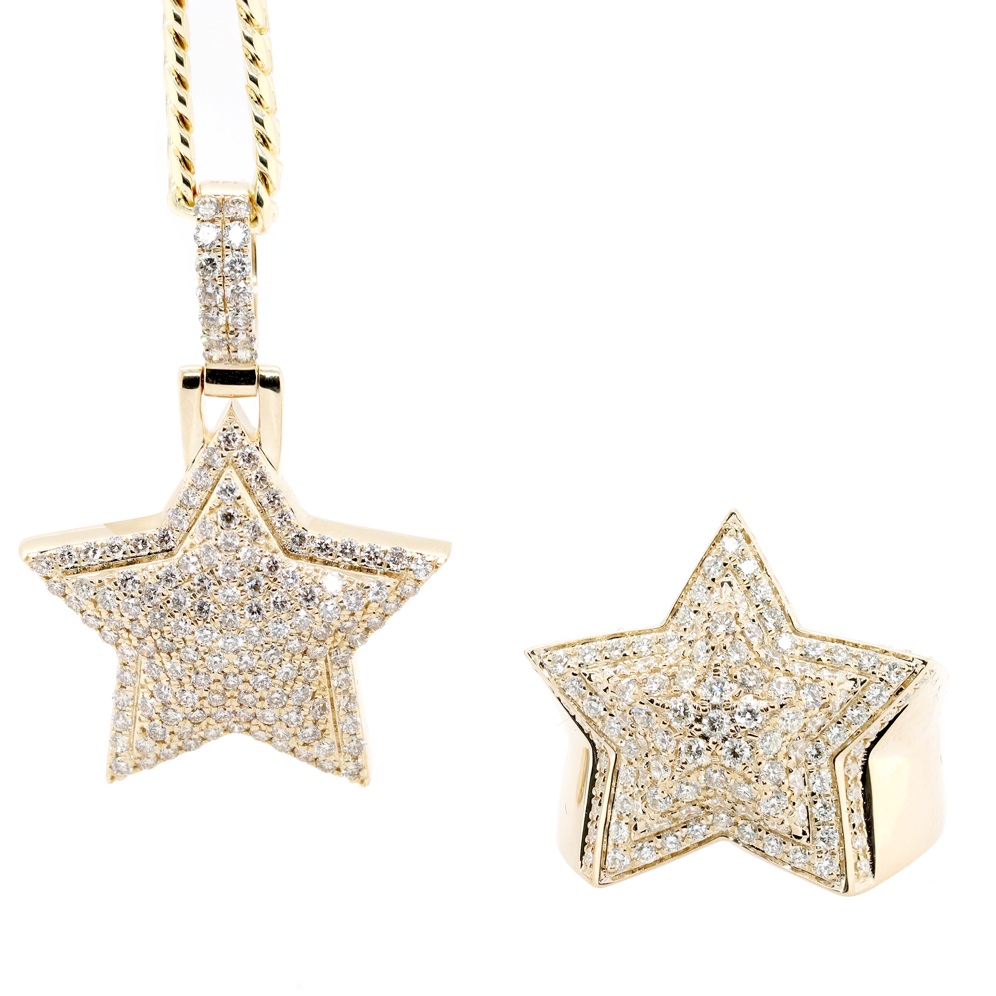 2pc Diamond Star Set