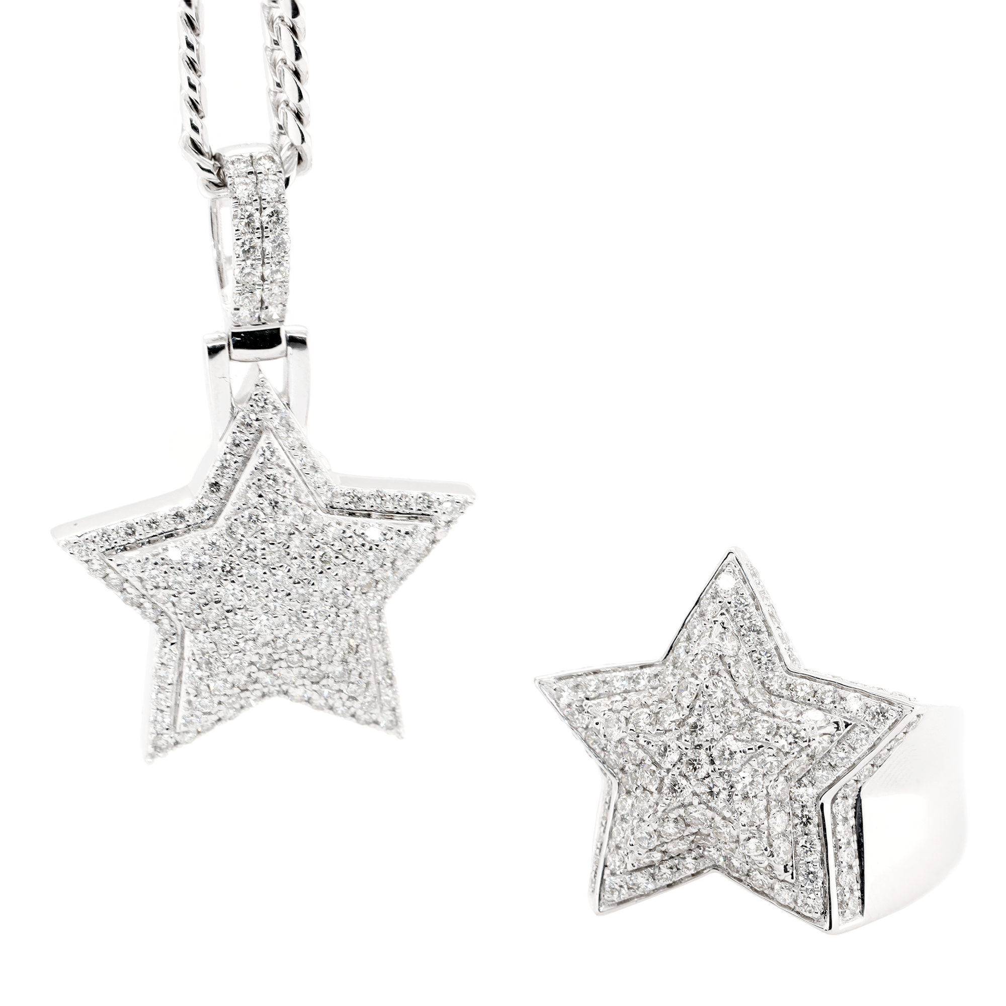 2pc Diamond Star Set