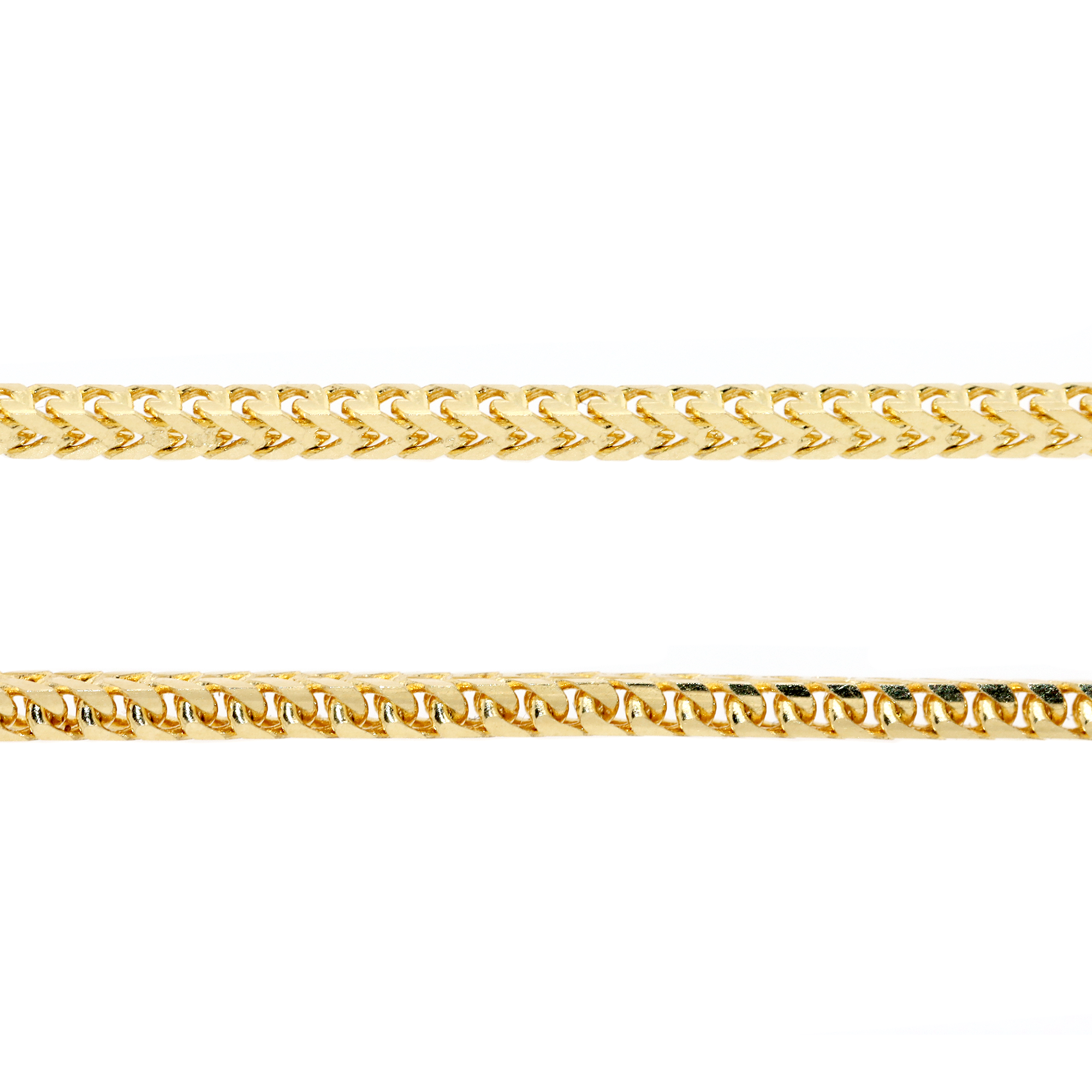 1.5mm 14k Gold Franco Chain