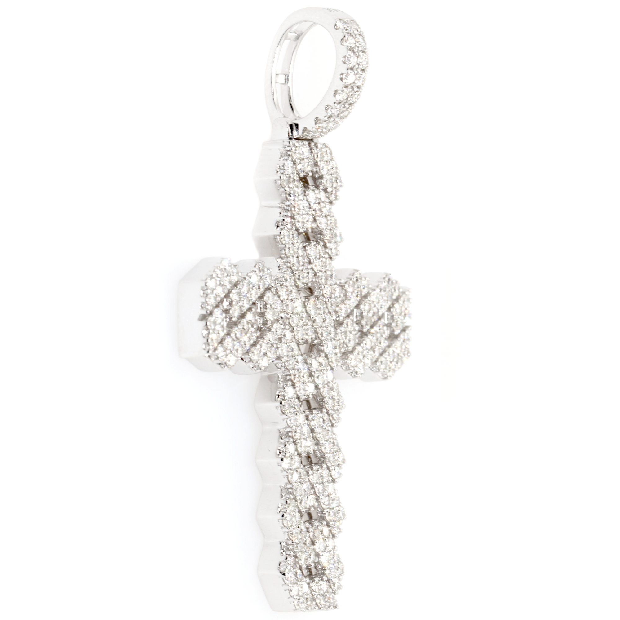 2pc Cuban Diamond Set