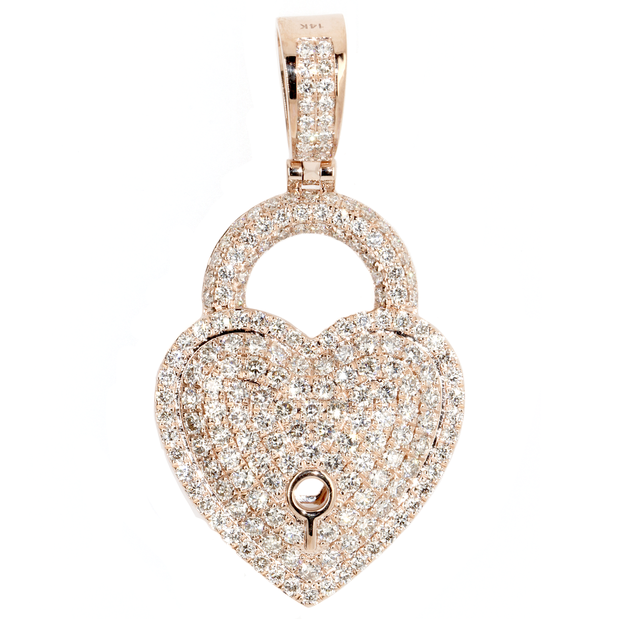 2pc Diamond Hearts Set