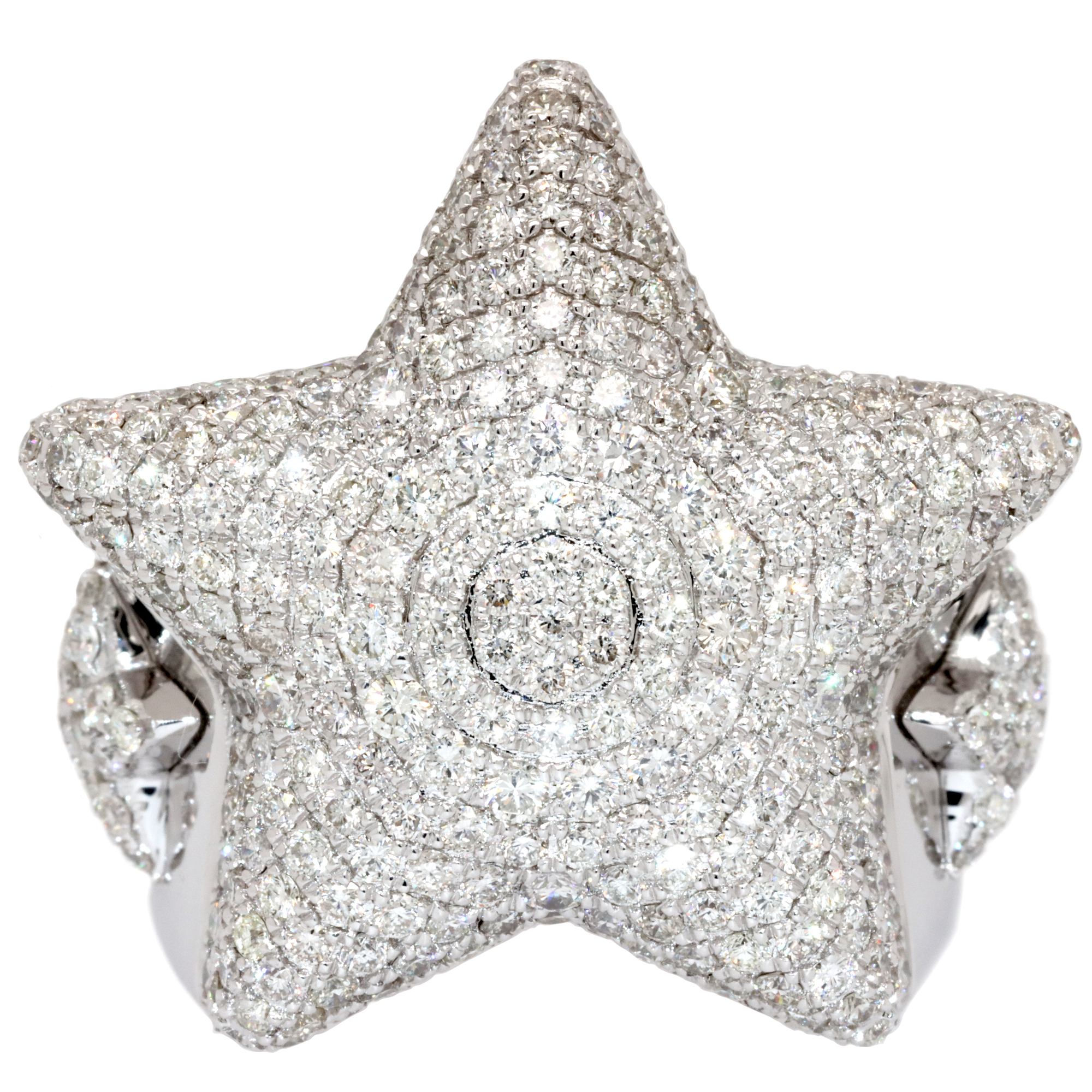 2pc Star Crown Jesus Diamond Set