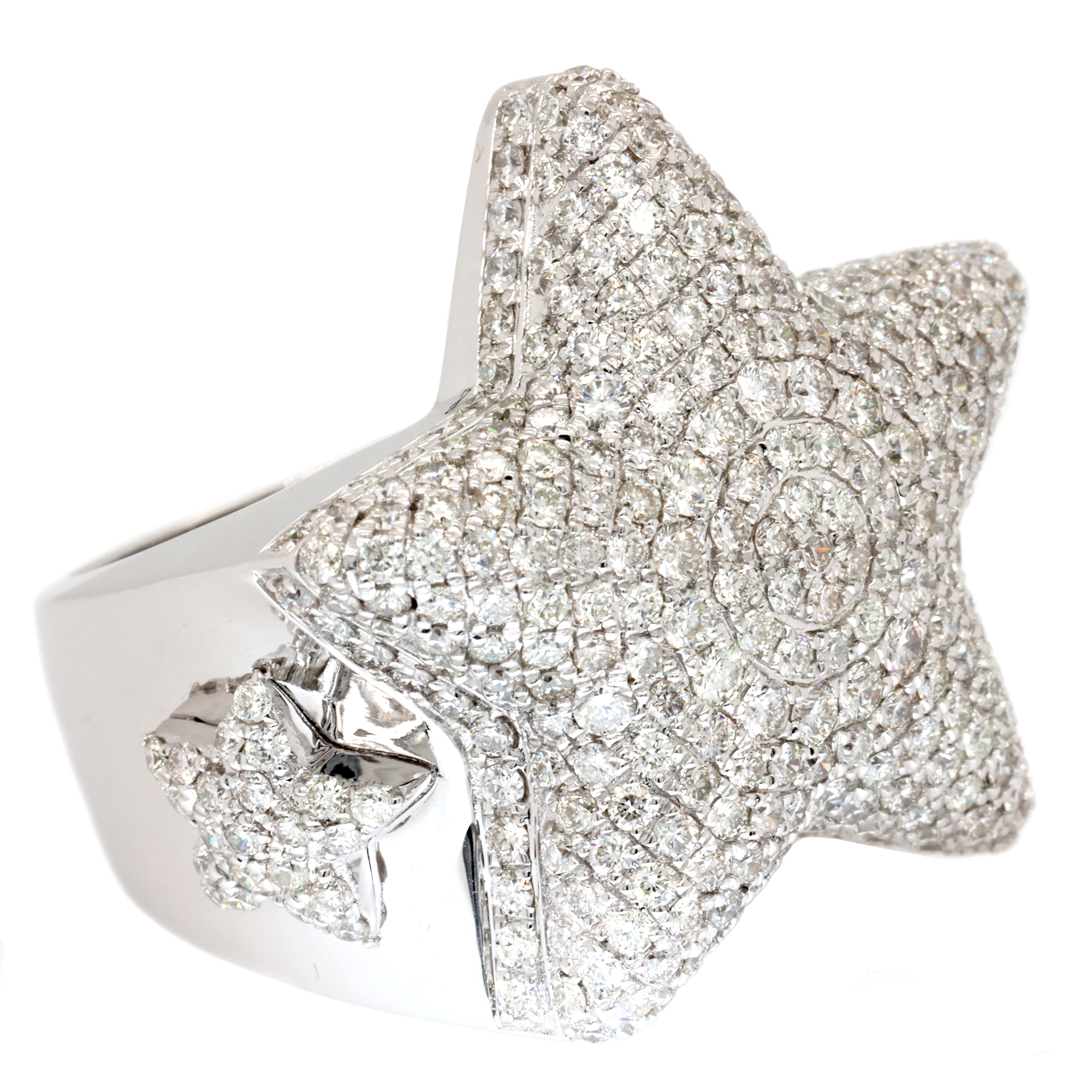 2pc Star Crown Jesus Diamond Set