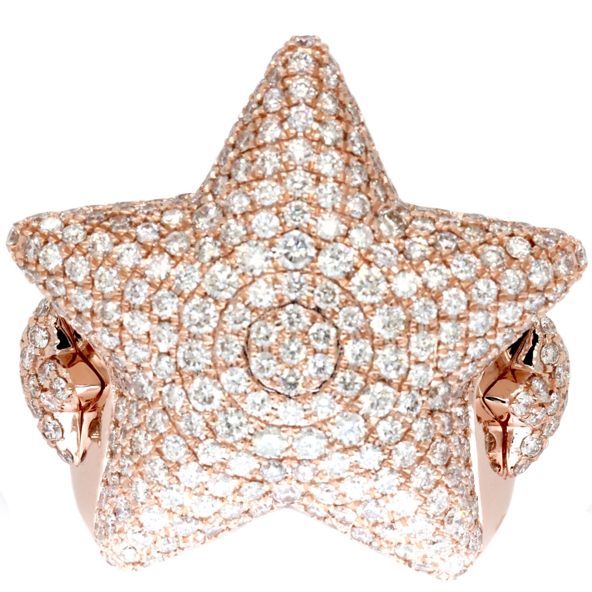 Star Crown Jesus Diamond Set with Chain