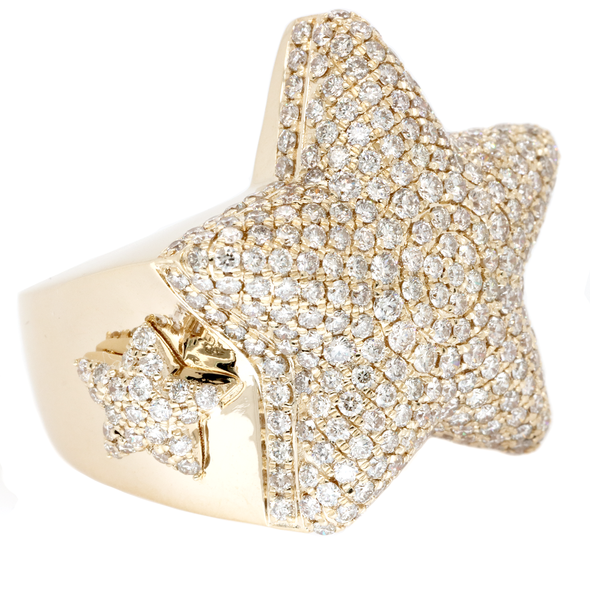 2pc Star Crown Jesus Diamond Set