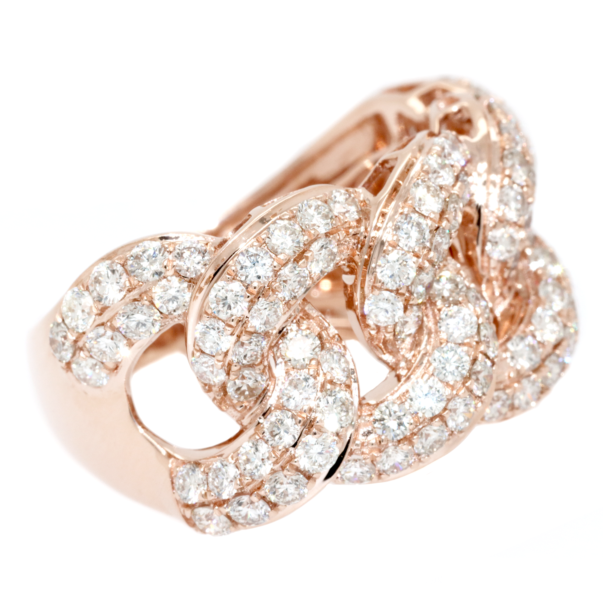 Diamond Cuban Set with Chain