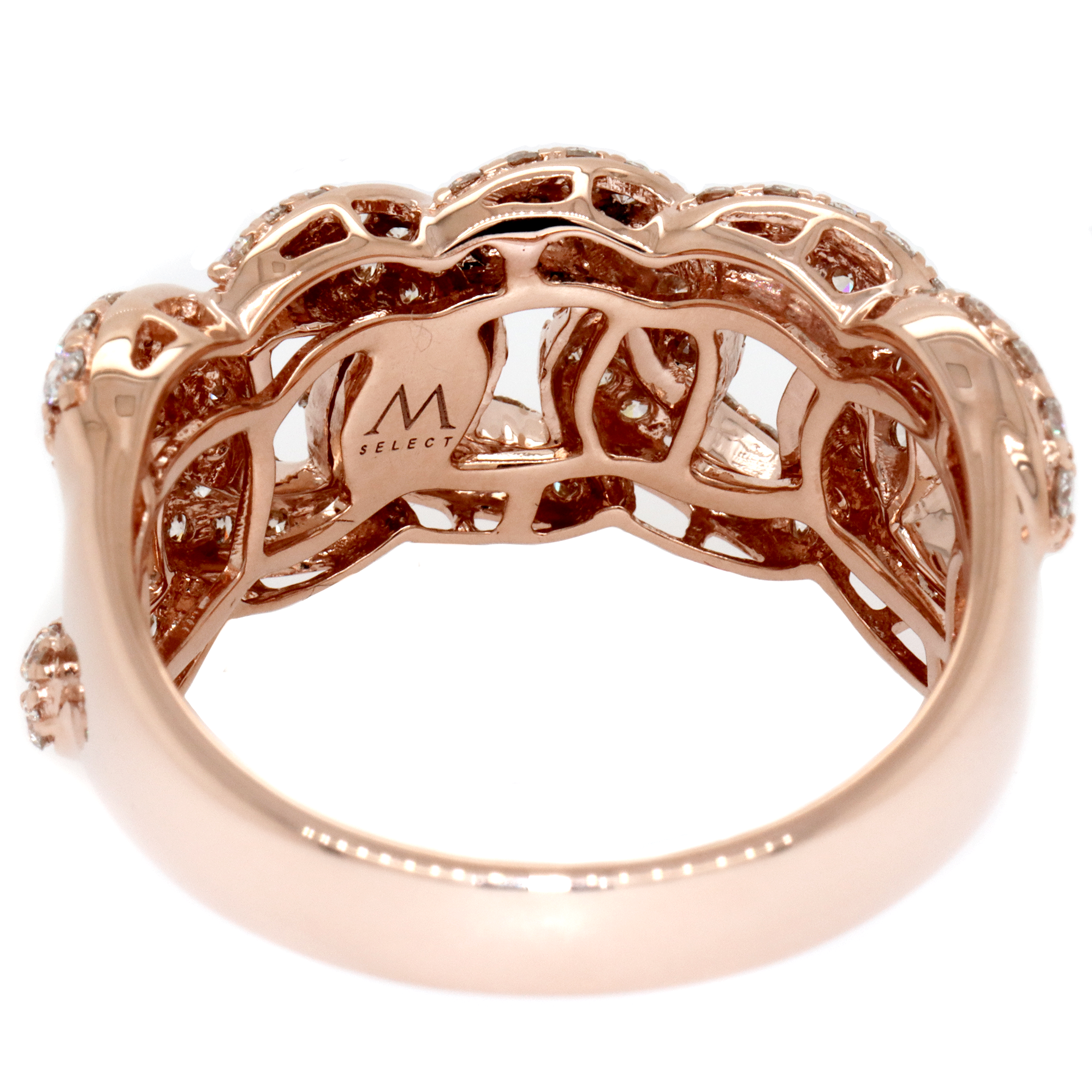 Cuban Link Diamond Ring