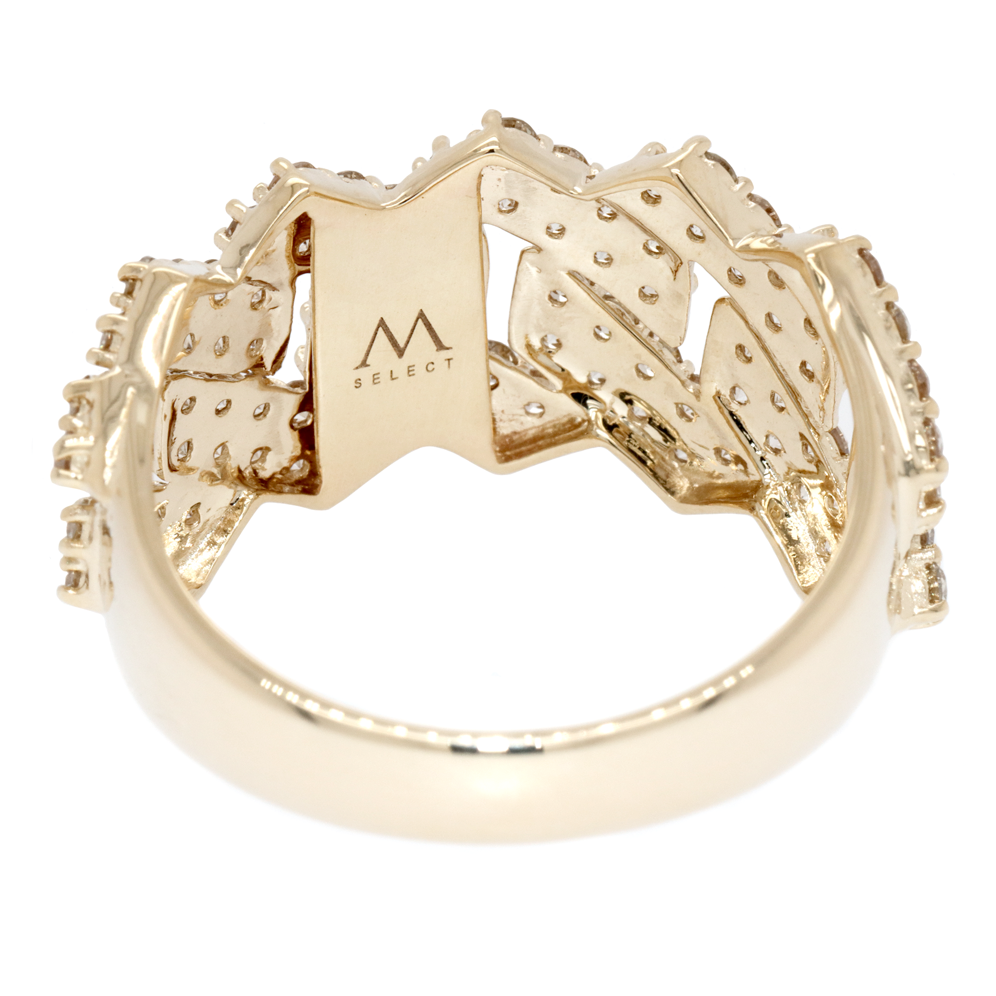 2pc Cuban Diamond Set