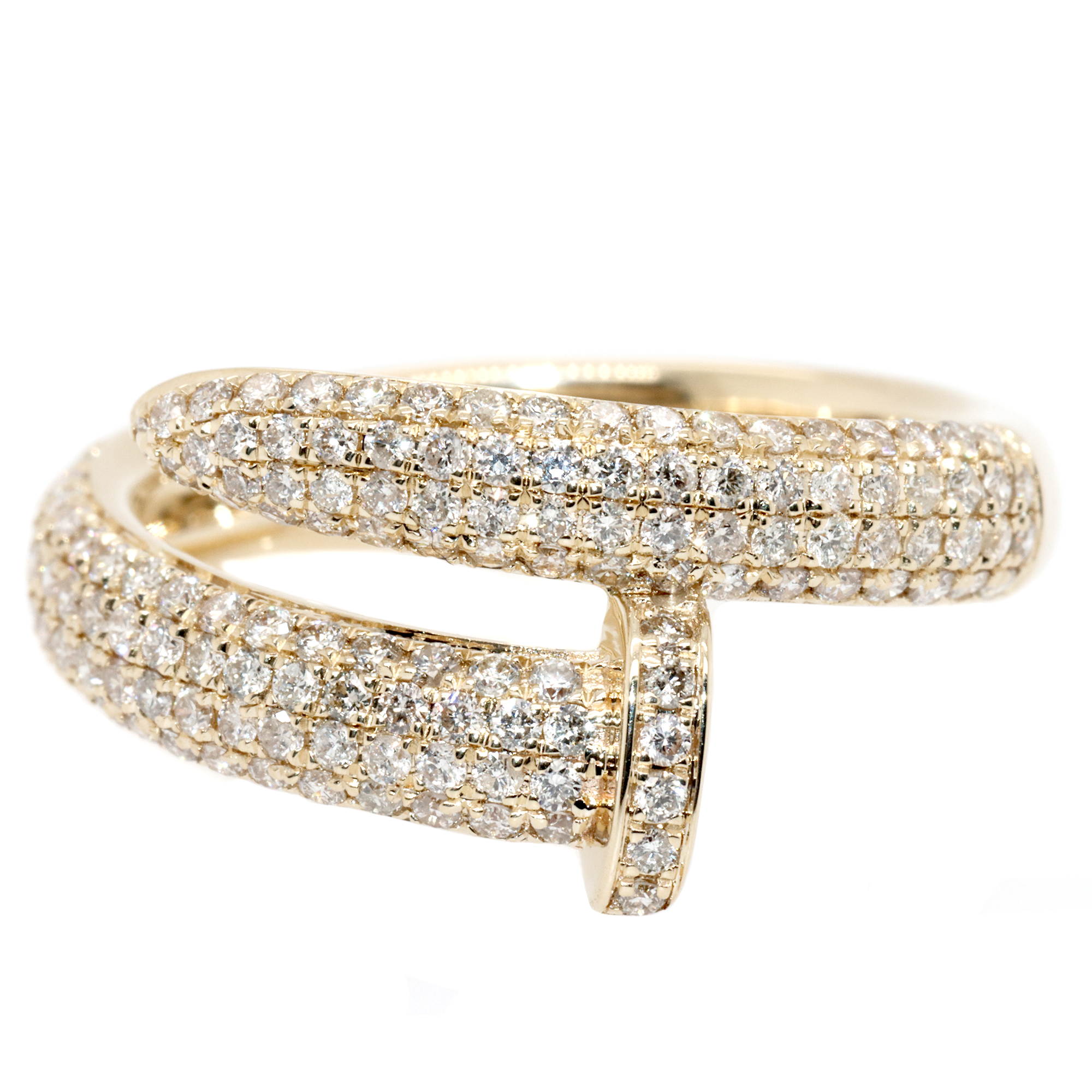 Diamond Nail Set with Chain