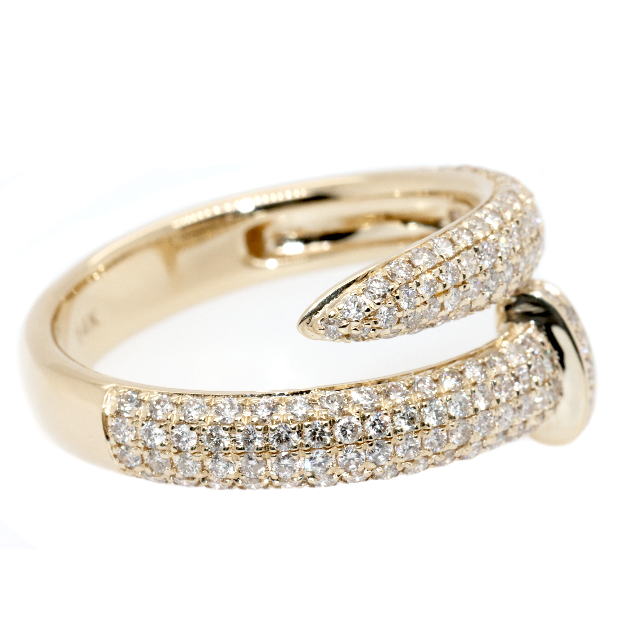 Diamond Nail Set with Chain