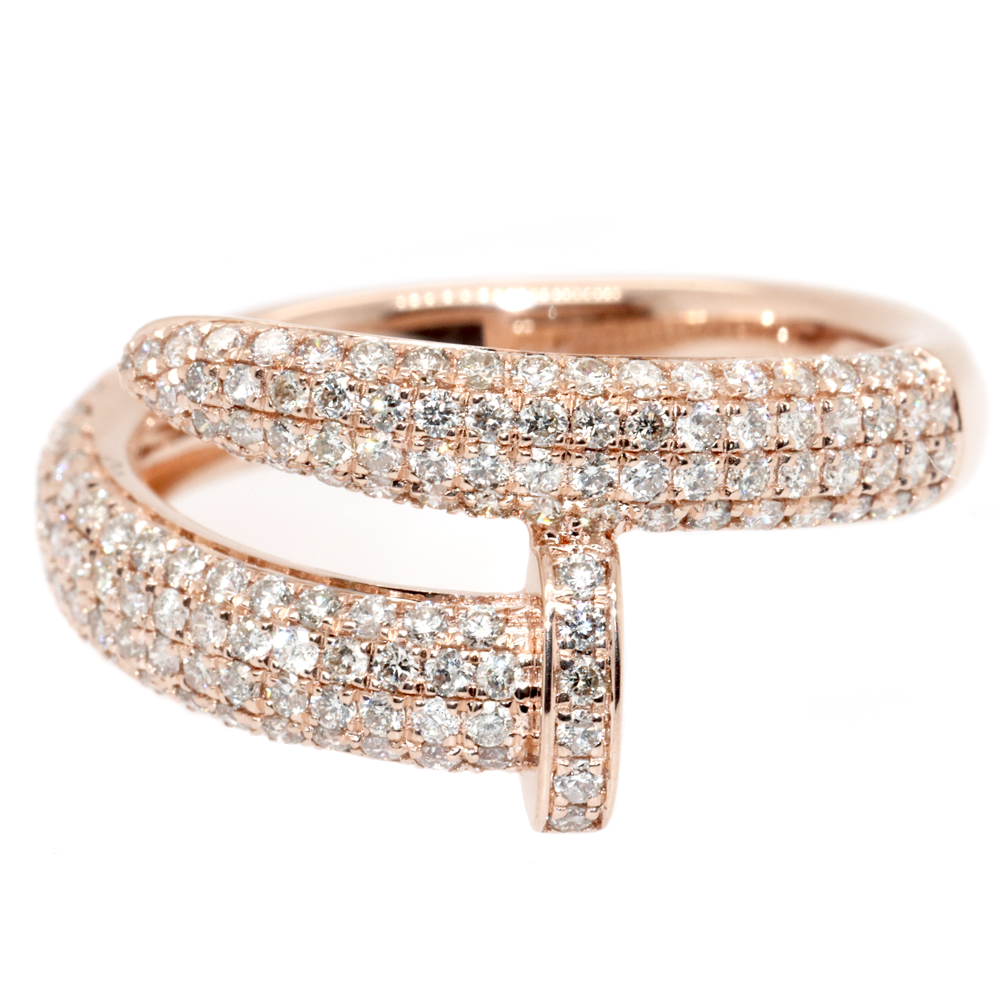 Diamond Nail Set with Chain