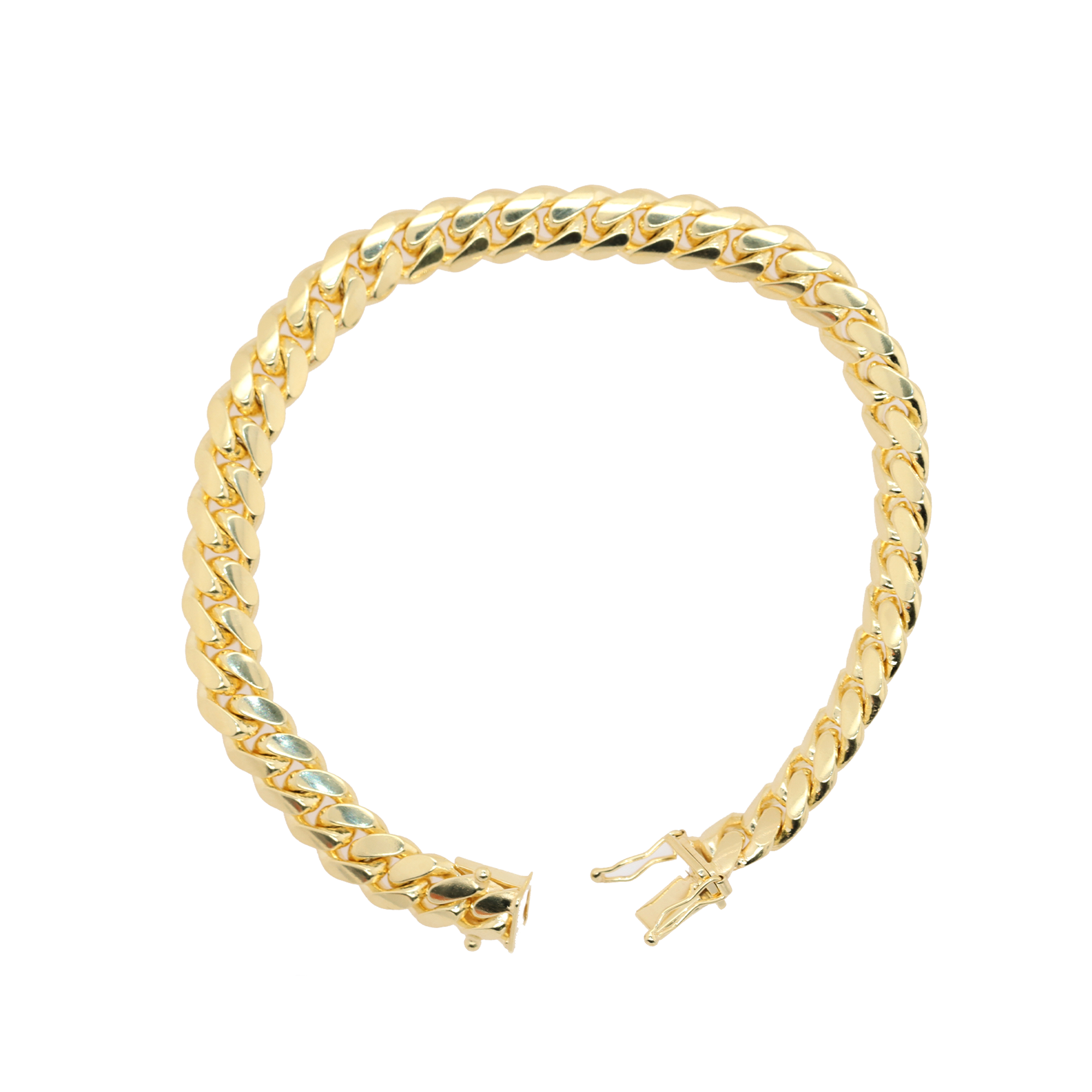 14k gold cuban bracelet deals